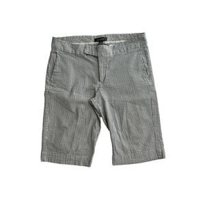 Bitten by Sarah Jessica Parker Blue White Striped Shorts Size 6